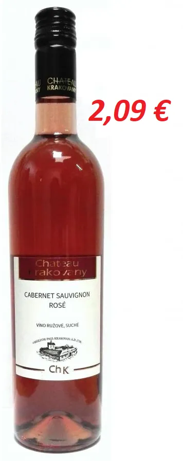 Cabernet Sauvignon Rosé 0,75l 6 ks