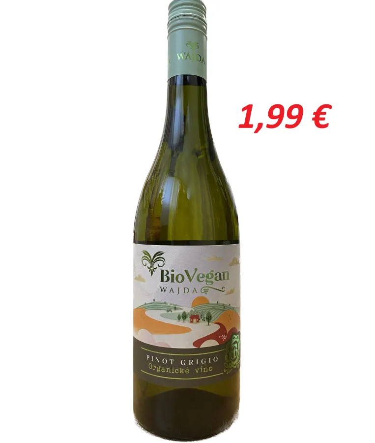 Wajda Bio Vegan Pinot Grigio organické víno biele suché 0,75 l