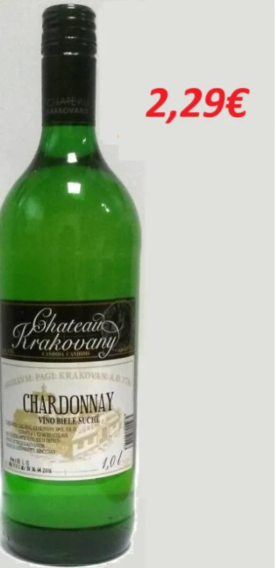 Chardonnay 1 l 12 ks