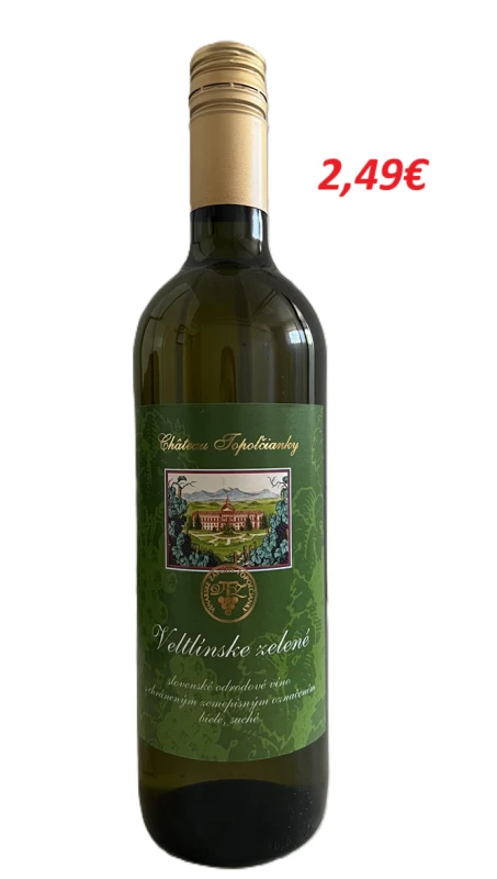 Veltínske zelené 0,75l/ 6 ks
