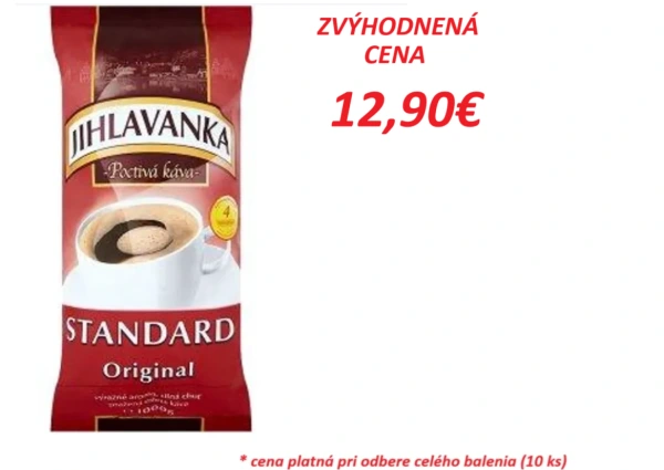 Káva Jihlavanka 1 x 10 kg