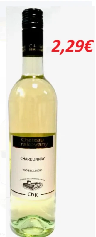Chardonnay 0,75 l 6 ks