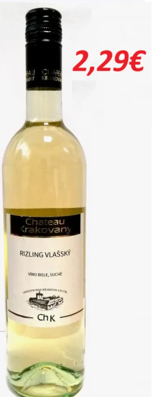 Rizling vlašský 0,75 l 6 ks