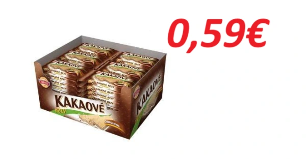 Kakaové rezy 48 ks