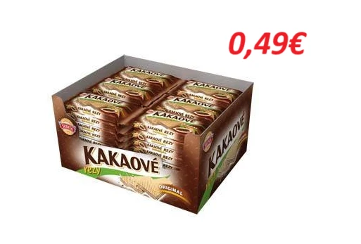 Kakaové rezy 48 ks