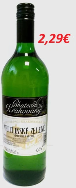 Veltlinské zelené 1l 12 ks