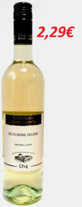 Veltlinské zelené 0,75 l 6 ks